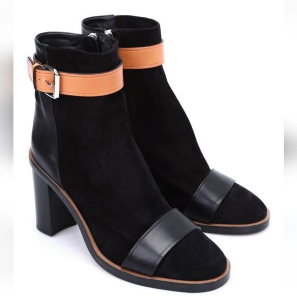 Isabel marant Gussie Suede and Leather Ankle Boots/Booties - Picture 1 of 9